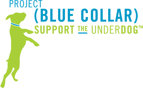 Project Blue Collar is a lifestyle brand dedicated to raising awareness of dog adoption
